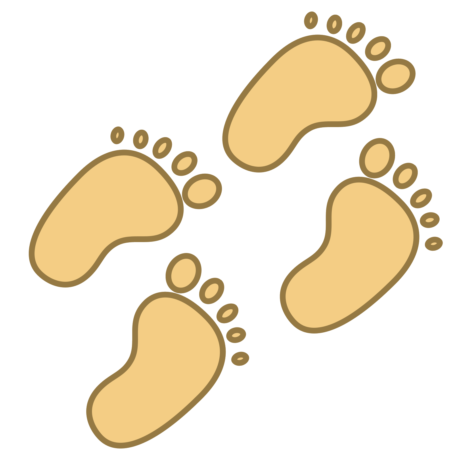 1600x1600 Baby Footprint Icon