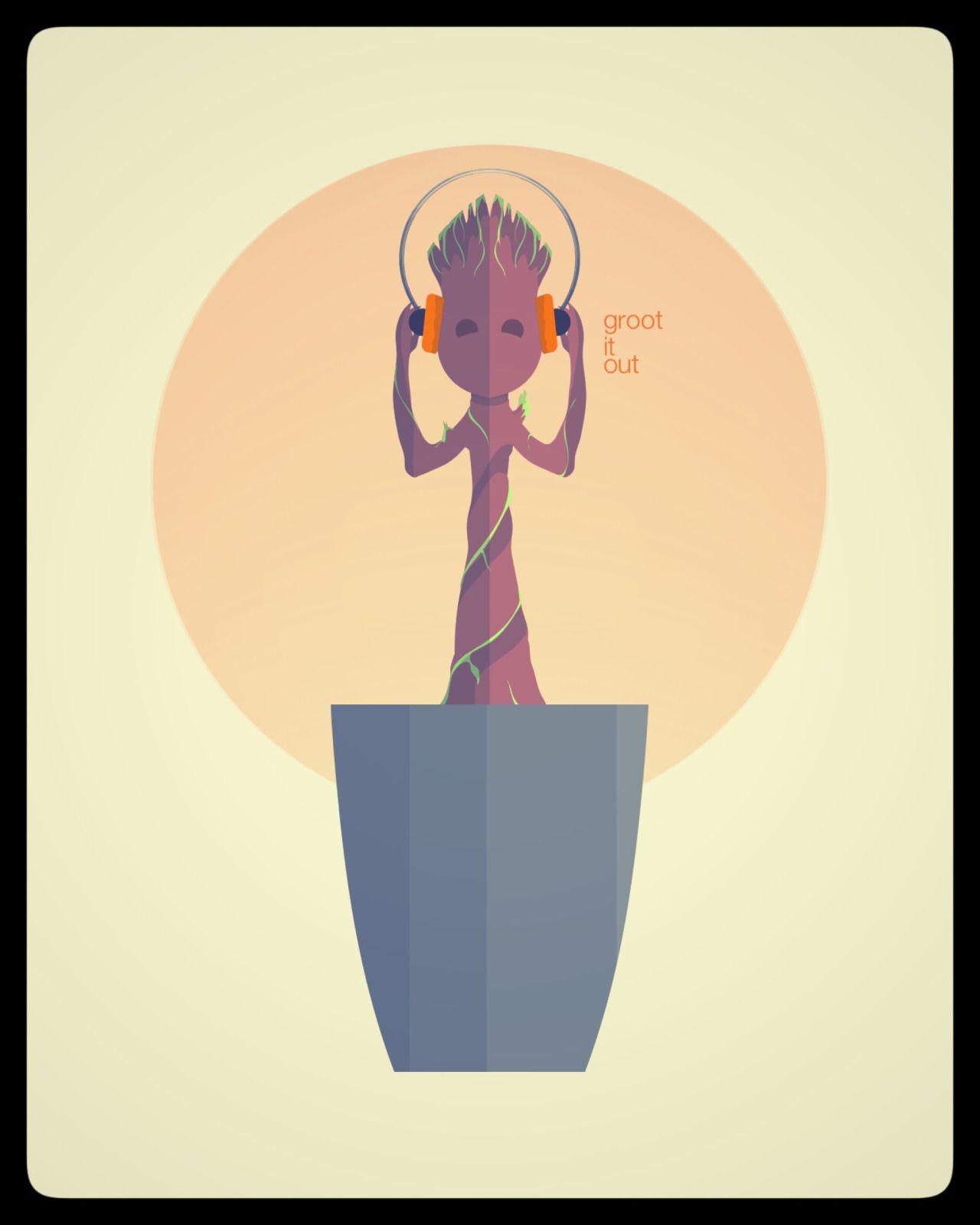 1280x1600 Baby Groot Vector Sketch. My Art Sketches