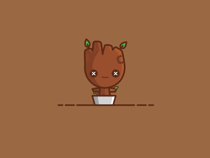 800x600 Baby Groot