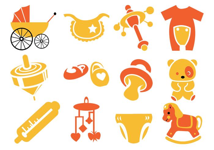 700x490 Baby Vector Icon Pack