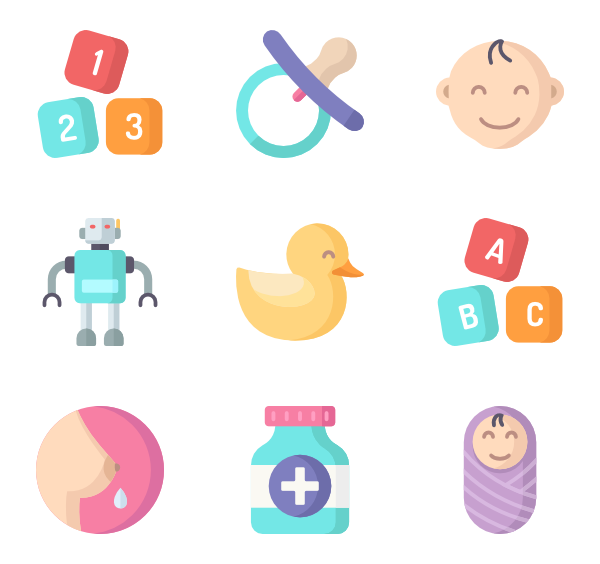 600x564 Child Icons