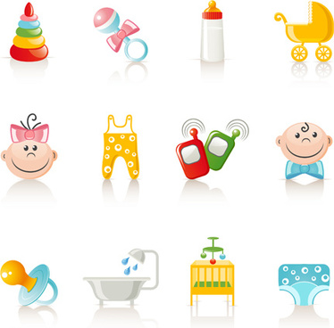 374x368 Cute Baby Icons Free Vector Free Vector Download (27,438 Free