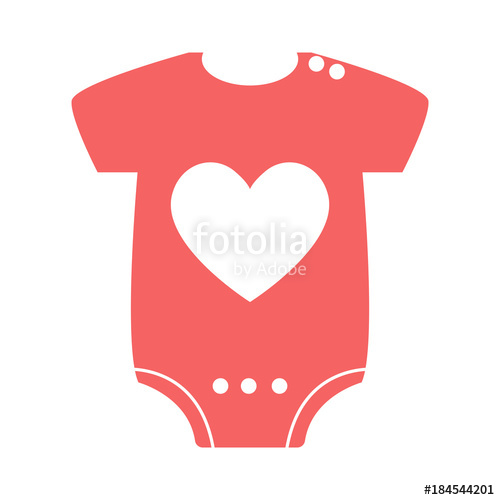 500x500 Baby Girl Clothes, Baby Stuff Icon Vector Stock Image And Royalty