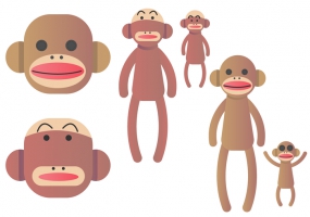 285x200 Baby Monkey Free Vector Graphic Art Free Download (Found 2,230