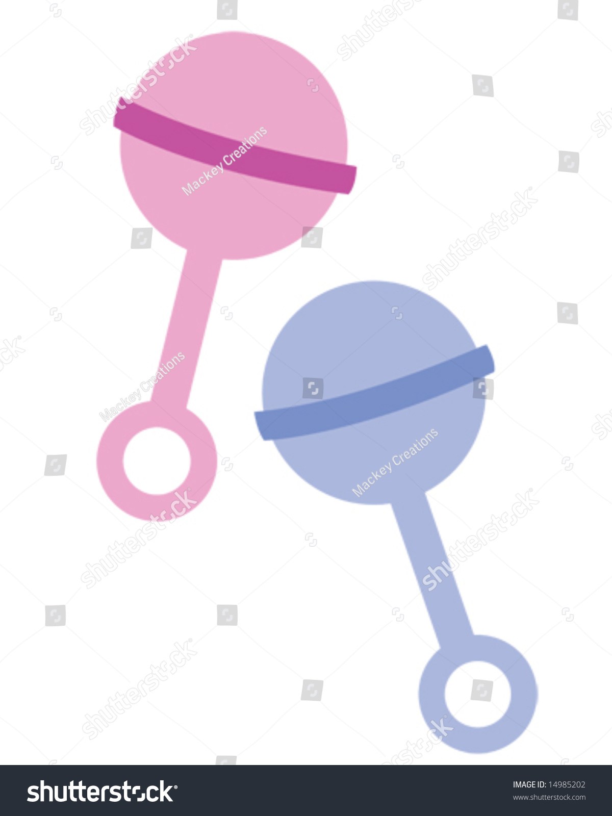 1200x1600 Baby Rattles Vector Illustration 14985202 Shutterstock Cute Rattle