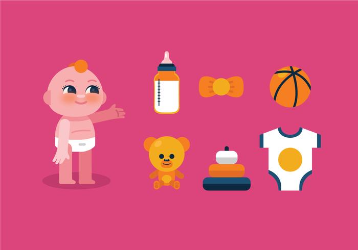 700x490 Vector Baby Stuff