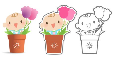 456x243 Free Baby Vector Baby Vector People Vectors Clipart And Vector