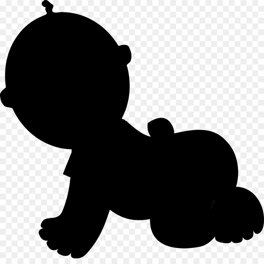 900x900 Silhouette Infant Clip Art