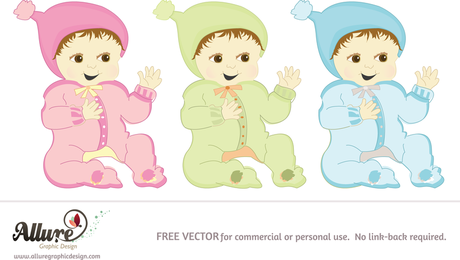 460x260 Baby Girl Vector Graphics To Download