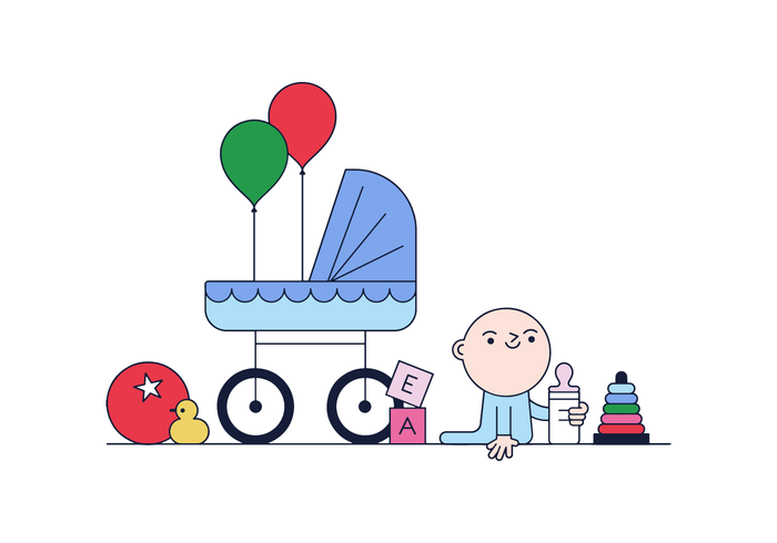 700x490 Free Baby Vector