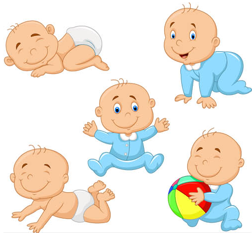 506x469 Babies Vector Graphic Ai Format Free Vector Download