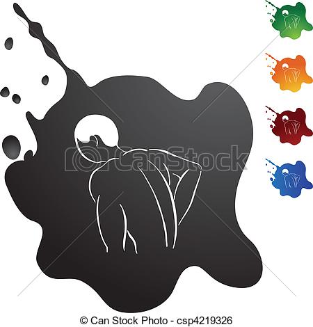 450x470 Back Pain Icon Clip Art Vector