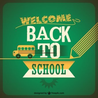 340x340 Back To School Free Vector 123freevectors