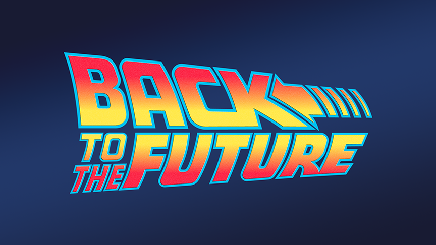 864x486 Back To The Future Vector Logo (1985) By Imleerobson