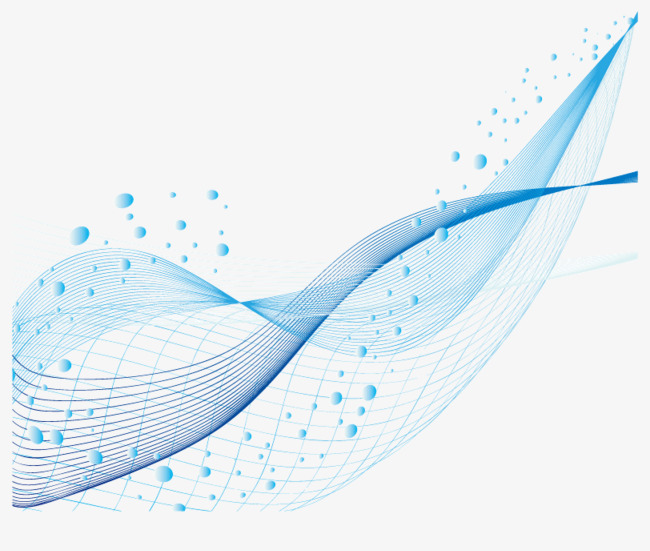 650x551 Creative Vector Lines Material, Blue, Line, Creative Line Png And