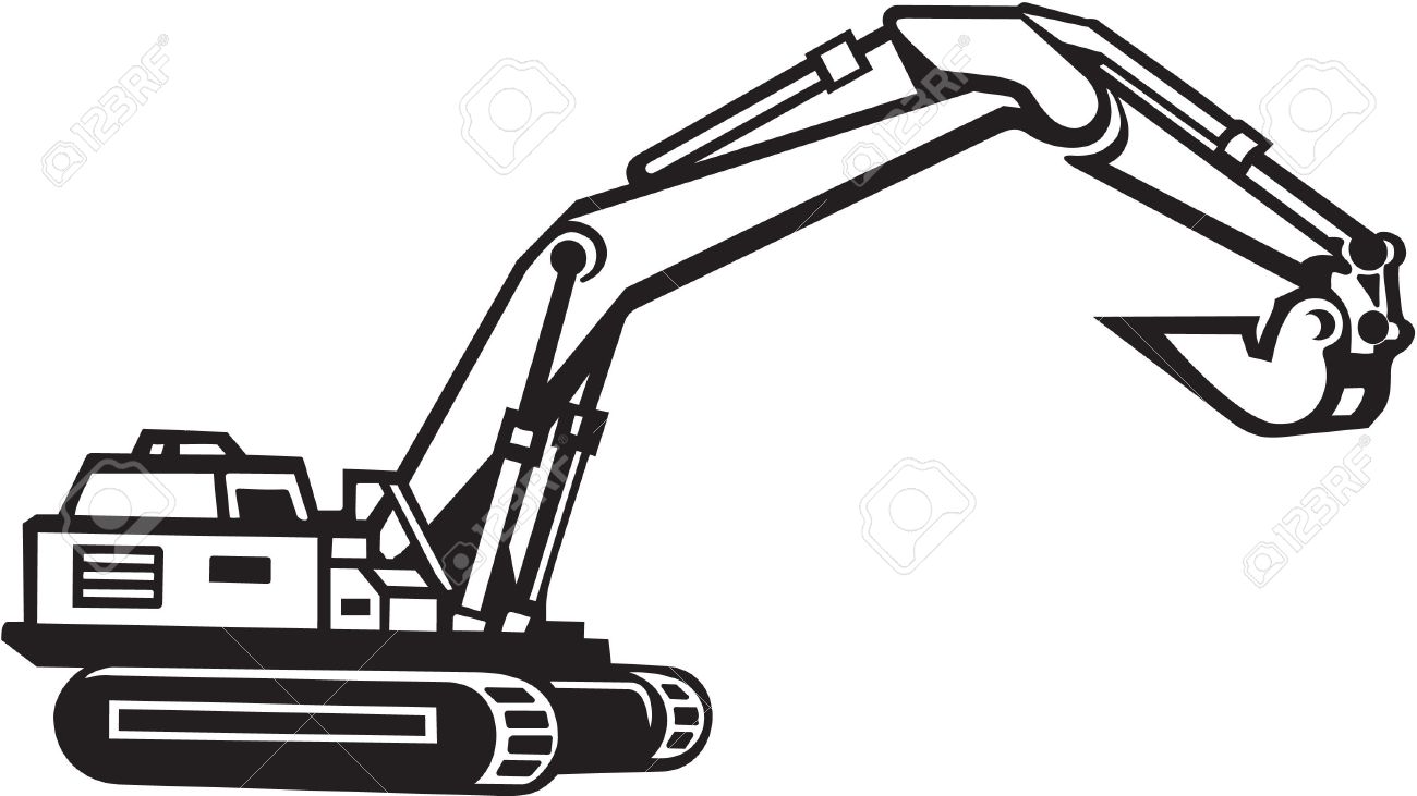 1300x731 Excavator Clipart Clipartlook