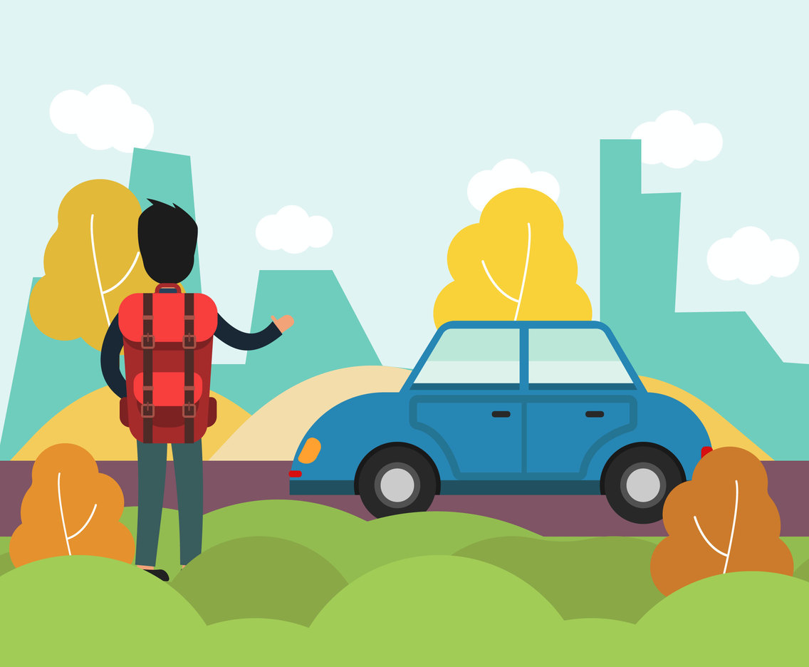 1136x936 The Backpacker Vector Vector Art Amp Graphics