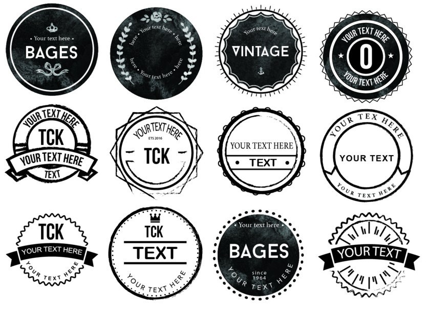 836x609 Free 20 Vector Badge Logo Icons