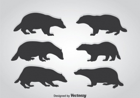 285x200 Badger Vector Free Vector Graphic Art Free Download (Found 16
