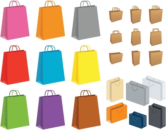 560x439 Paper Bag Vector Free Vector In Encapsulated Postscript Eps ( .eps