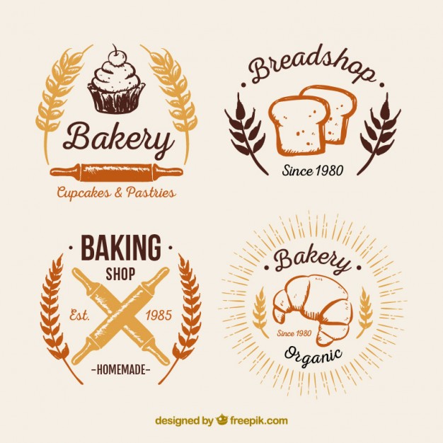 Bakery Logo Design Vector Free Download at GetDrawings | Free download