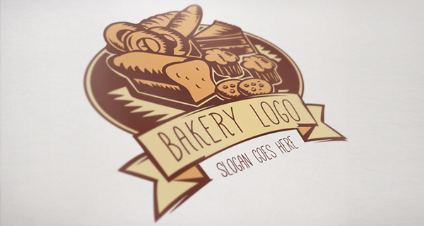 600x320 Bakery Logo Template On Behance
