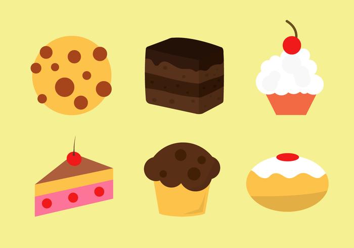 700x490 Bakery Vector Icons