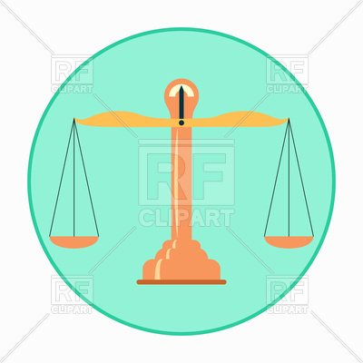 400x400 Balance Scales Icon Vector Image Vector Artwork Of Icons And
