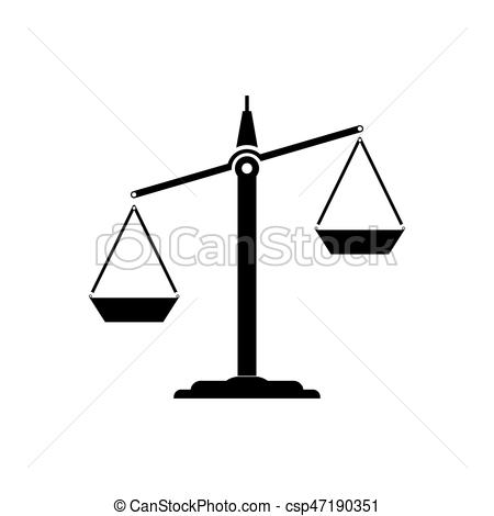 450x470 Icon Scales Sign Of Balance, Zodiac Sign, Legal Business, Editable