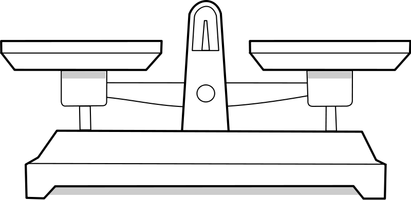 800x391 Balance Scale Free Vector 4vector