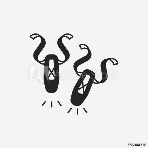 500x500 Ballet Shoes Icon