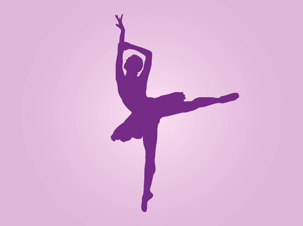 1024x765 Dancing Ballerina Vector Vector Art Amp Graphics
