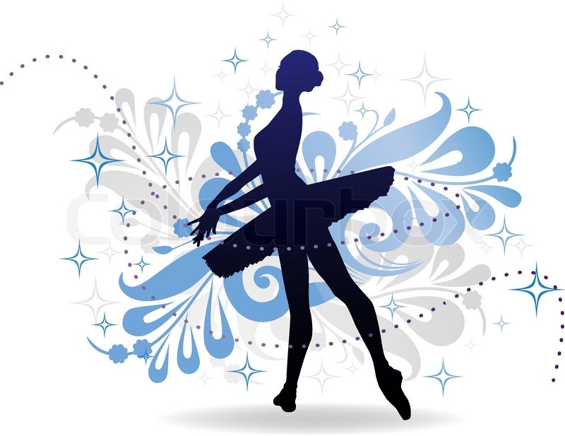 800x617 Ballerina, Vector Illustration Stock Vector Colourbox