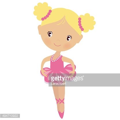 416x416 Ballerina Vector Illustration Premium Clipart