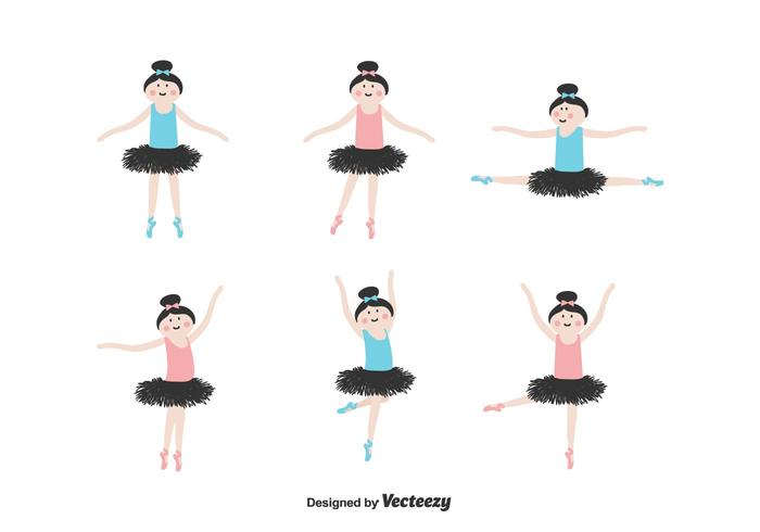 700x490 Ballerina Vector Set