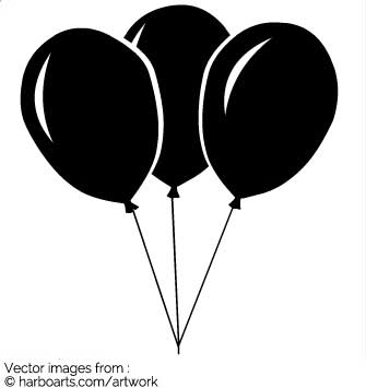 335x355 Download Cluster Balloons Vector Graphics