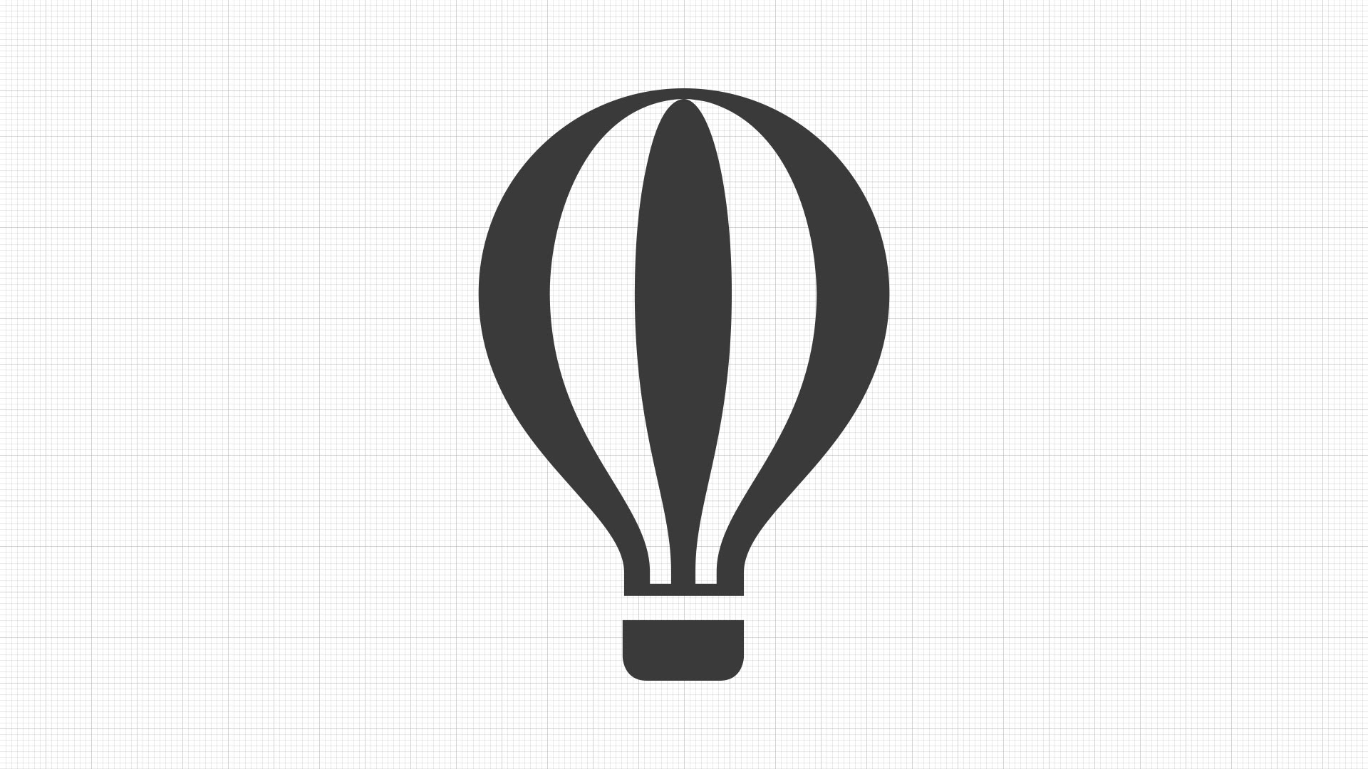 1920x1080 How To Draw Hot Air Balloon Vector In App Graphic For Ipad