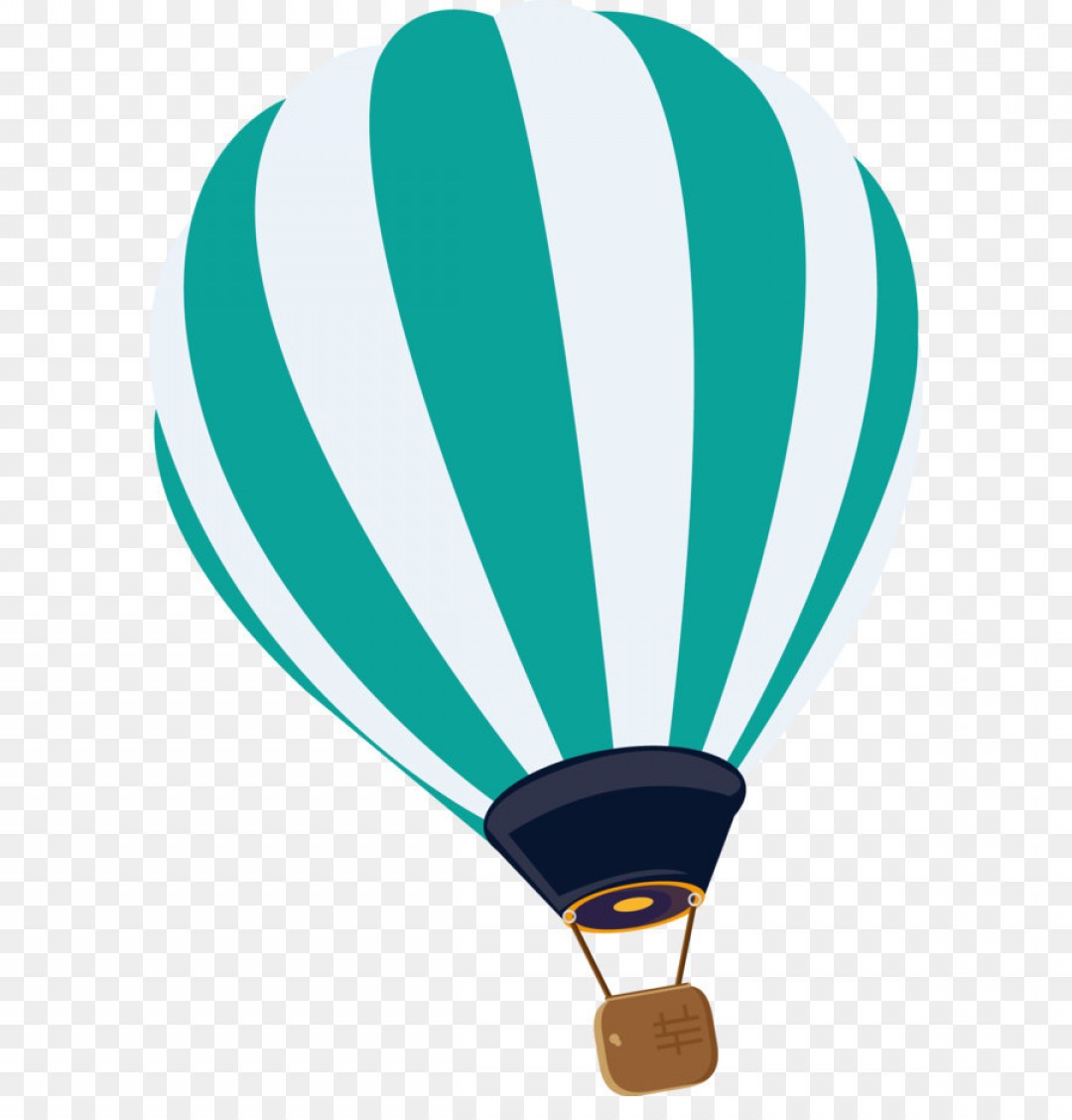 1080x1128 Png Striped Hot Air Balloon Vector Shopatcloth