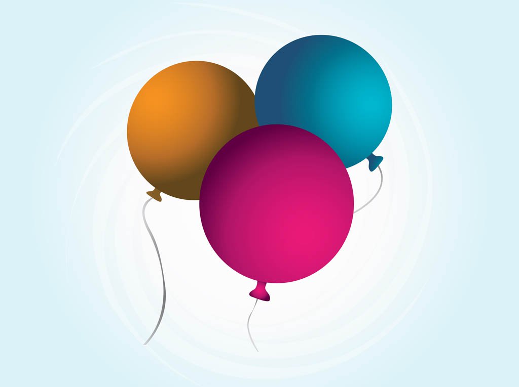 1024x765 Vector Balloons Vector Art Amp Graphics