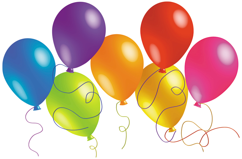800x526 Beautiful Vector Balloons Free Vector 4vector
