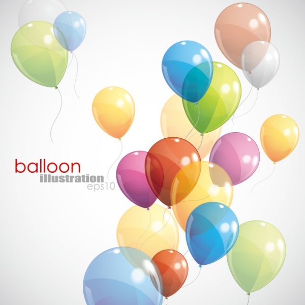 600x600 Balloons 01 Vector Free Vector In Encapsulated Postscript Eps