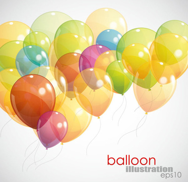 379x368 Colored Balloons Vector Png Images, Backgrounds And Vectors For