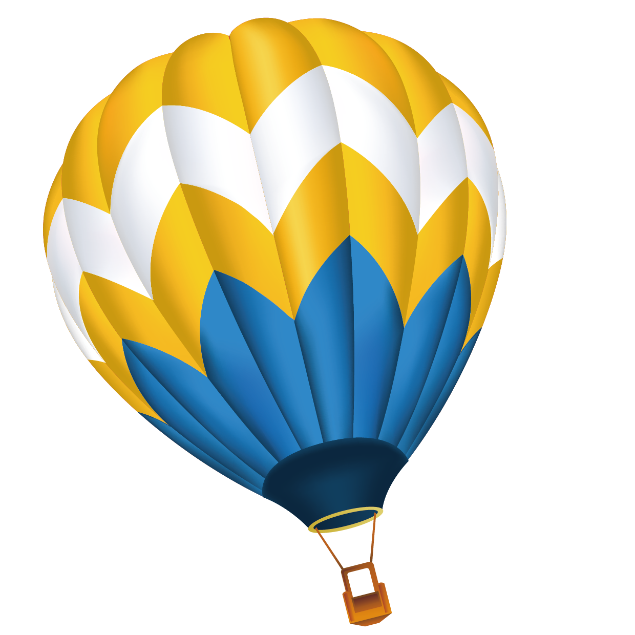 1240x1240 Hot Air Balloon Cartoon