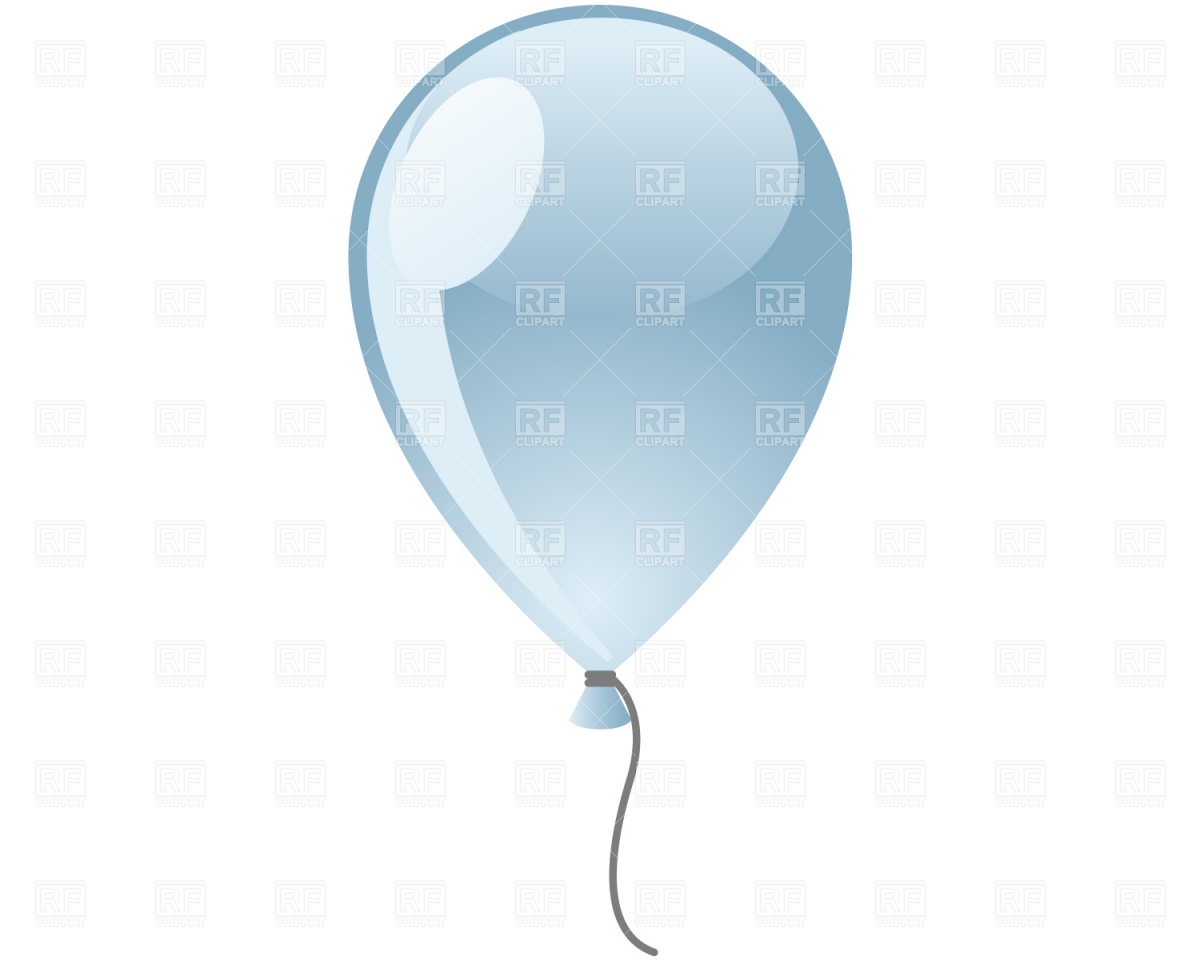 1200x960 Blue Balloon Vector Image Vector Artwork Of Objects Prague