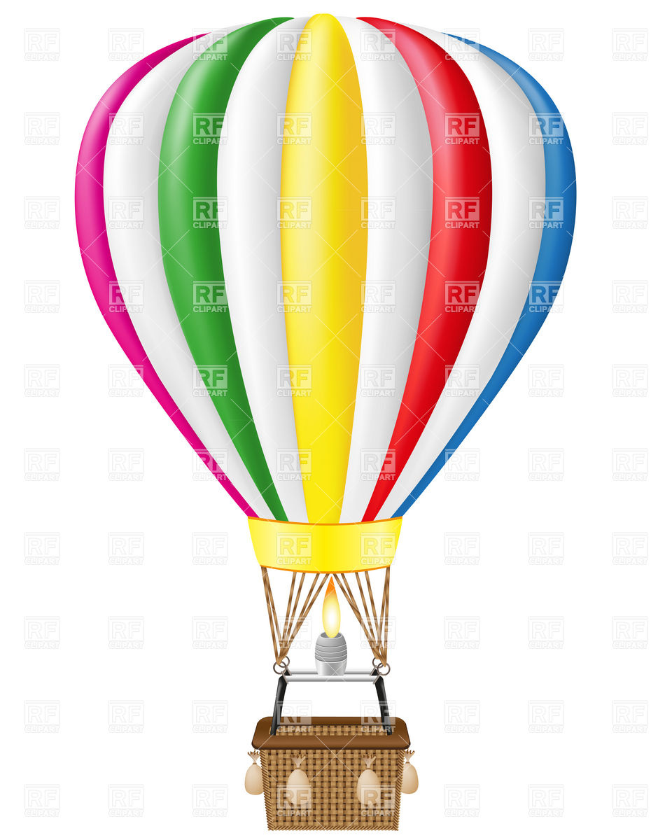 960x1200 Hot Air Balloon Vector Image Vector Artwork Of Objects