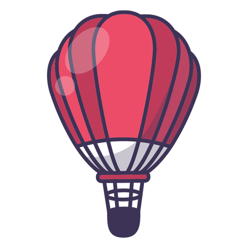 512x512 Hot Air Balloon Vector