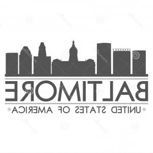 300x300 Baltimore Maryland City Skyline Vector Arenawp