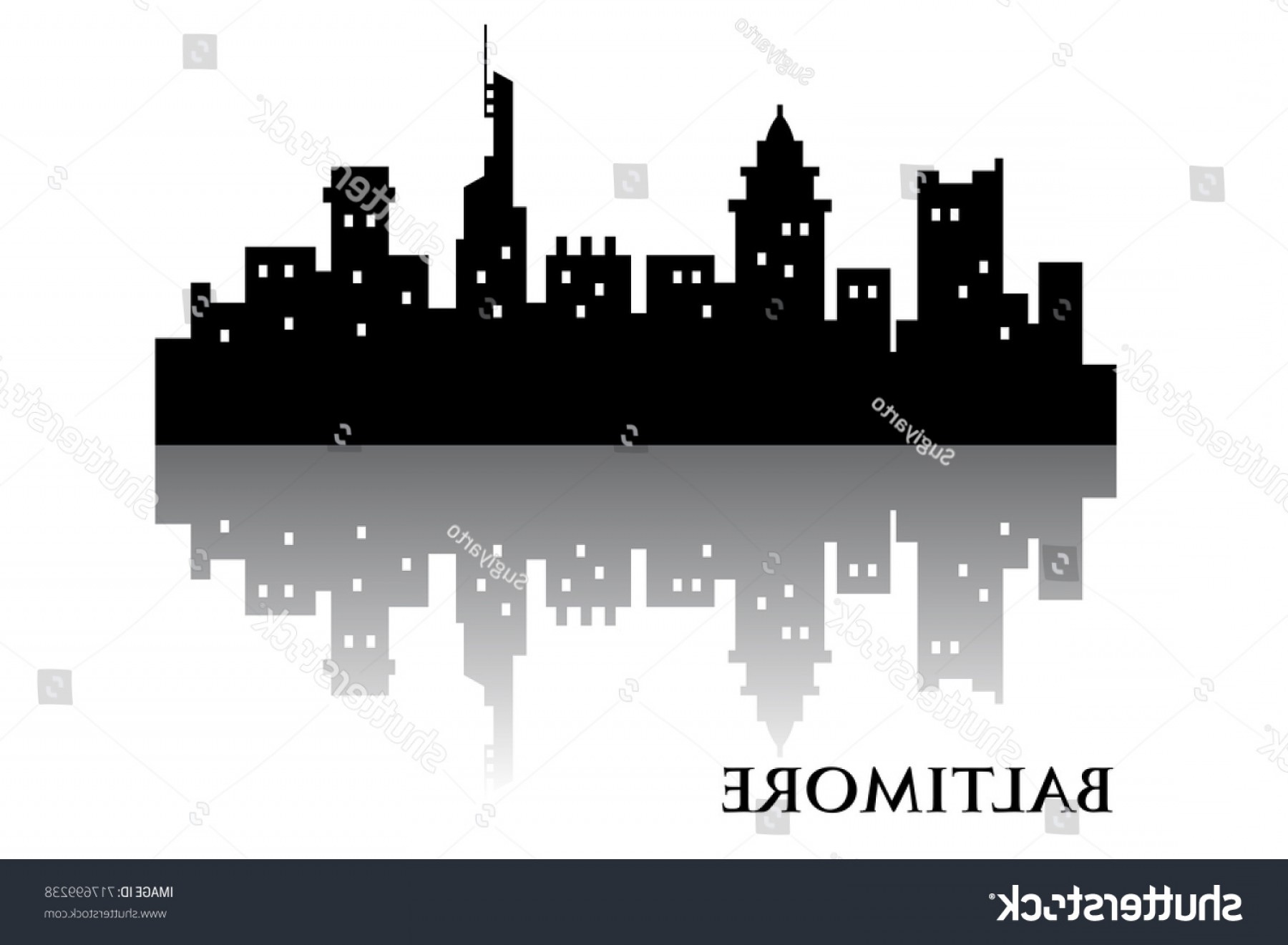 1800x1321 Baltimore Skyline City Logo Vector Arenawp