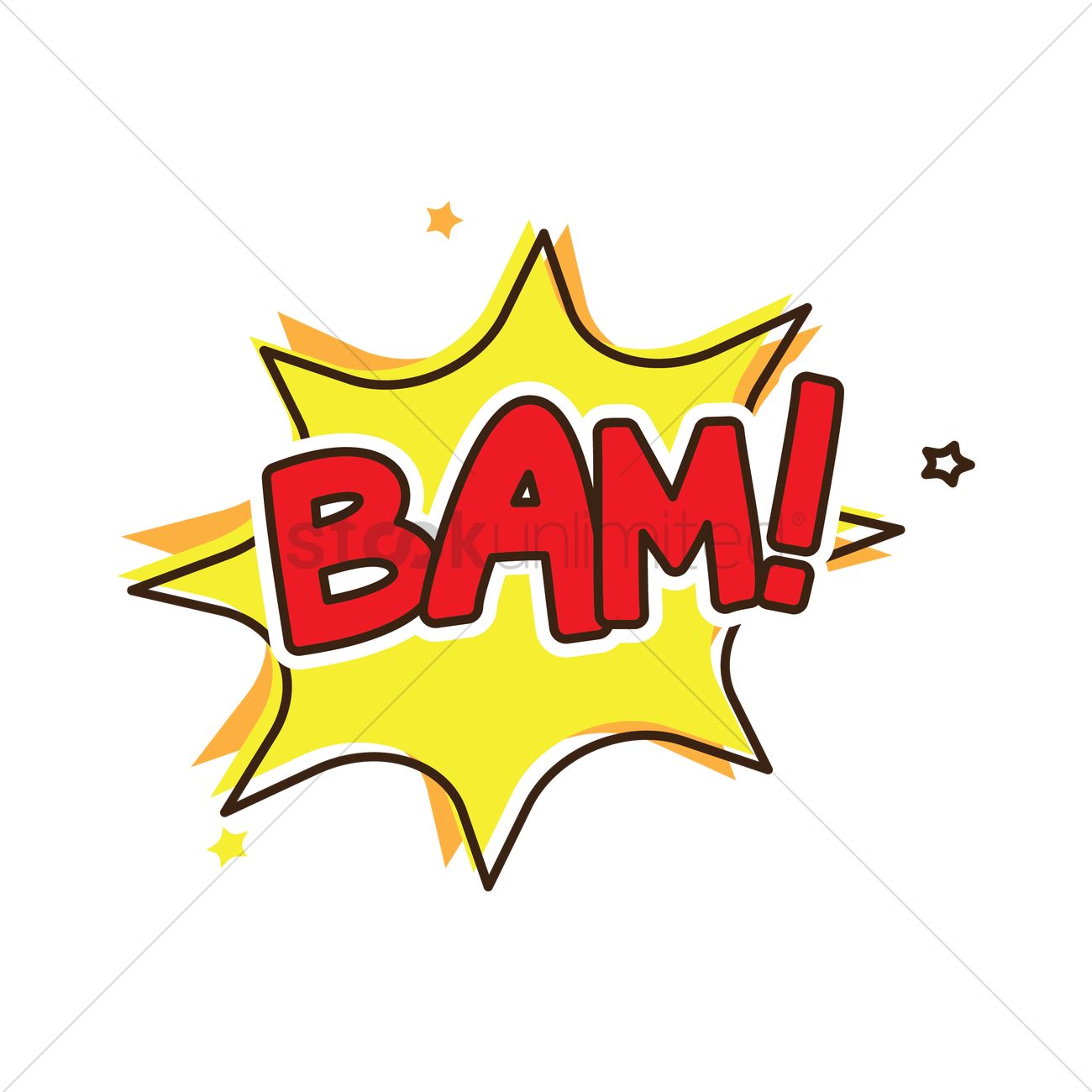 1300x1300 Comic Bubble Bam Vector Image