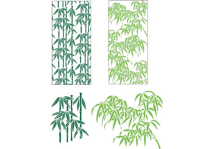 700x490 Free Bamboo Leaves Vector